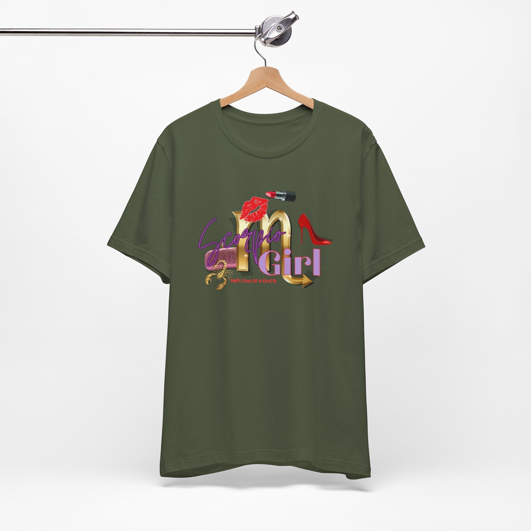 Unisex Scorpio Girl lipstick Tee